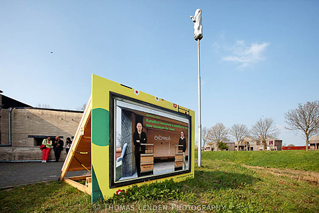 Bienenstand vor dem Kunstfort