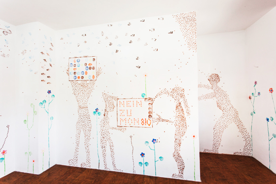Wandgestaltung / Neuer Kunstverein Gießen